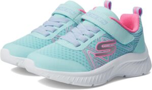 Skechers Unisex-child Microspec Plus – Swirl Sweet Sneaker