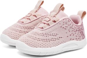 MORENDL Toddler Slip On Sneakers Baby Walking Shoes Non-Slip Breathable Boys & Girls Tennis Shoes Infant Running Shoes