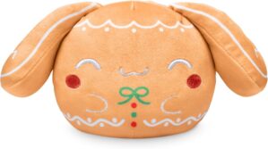TeeTurtle Cinnamoroll Christmas Reversible 4″ Plushie – Gingerbread – Officially Licensed Sanrio – Cute Kawaii Soft Holiday Stuffed Animal