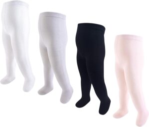 Touched by Nature Baby and Toddler Girl Organic Cotton Tights