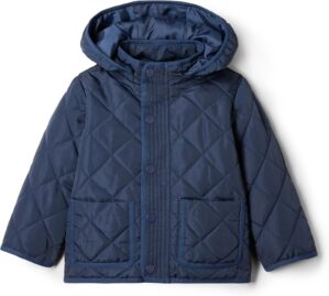 Amazon Essentials x Sofia Grainge Unisex Toddlers and Babies’ Midweight Field Jacket with Hood