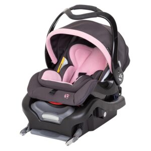 Baby Trend Infant Car Seat with Canopy & Grow-with-Me Insert, Secure Snap Gear 35, Wild Rose