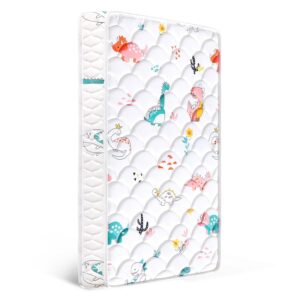 Premium 5″ Crib Mattress and Toddler Mattress, Dual-Sided and Firm, Hypoallergenic Crib Mattress, Non-Toxic Fits Standard Crib and Toddler Bed