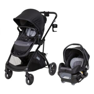 baby Trend Sonar™ Switch 6-in-1 Modular Stroller Travel System with Ally™ Infant Car Seat, Desert Grey