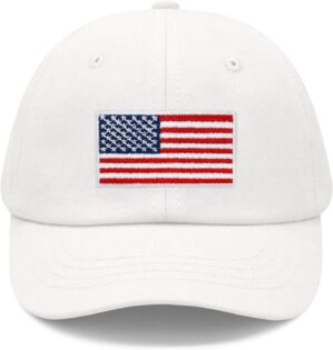 Sarfel Toddler Baseball Cap – USA Flag Design, American Style, Infant & Kids Sizes