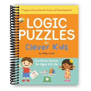 Logic Puzzles for Clever Kids: Fun brain games for ages 4 & up