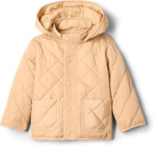 Amazon Essentials x Sofia Grainge Unisex Toddlers and Babies’ Midweight Field Jacket with Hood