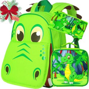 CCJPX Toddler Backpack for Boys Girls, 12.5” Preschool Bookbag Kindergarten Cute School Bag