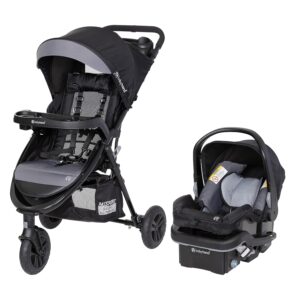 Baby Trend Passport® Seasons All-Terrain Stroller Travel System with EZ-Lift™ PLUS Infant Car Seat, Dash Black