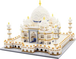 dOvOb Micro Mini Blocks Taj Mahal Building and Architecture Model Set,(4000Pieces) Toys Gifts for Kid and Adult