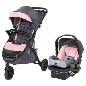 Baby Trend Tango™ 3 All-Terrain Stroller Travel System with EZ-Lift™ PLUS Infant Car Seat, Ultra Pink