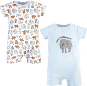 Touched by Nature baby-boys Organic Cotton Rompers