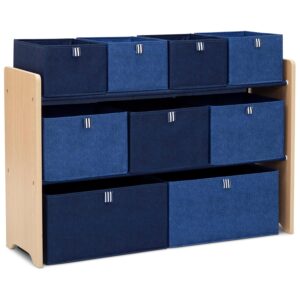 GAP GapKids Deluxe Toy Organizer – Greenguard Gold Certified, Navy/Natural