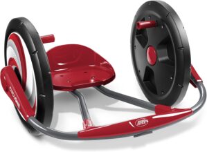 Radio Flyer Cyclone Kid’s Ride On Toy, 16″ Wheels, Red, Ages 3 – 7 Years