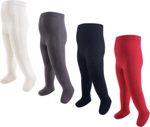 Hudson Baby girls Cotton Rich Tights