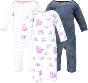 Hudson Baby baby-girls Cotton Coveralls