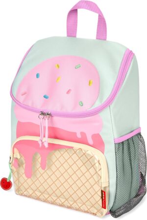 Skip Hop Sparks Kid’s Backpack, Kindergarten Ages 3-4, Ice Cream