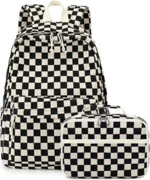 Bluboon Backpack for Girls Kids Preschool Backpack with Lunch Box Kindergarten Bookbag Toddler School Bags Set