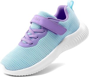 DREAM PAIRS Boys Girls Shoes Kids Tennis EZ-Ons FunRun Breathable Running Athletic Sport Sneakers