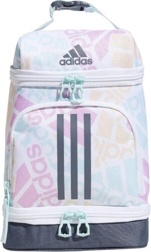 adidas Excel 2 Insulated Lunch Bag, Adi Multi Collage/White/Onix Grey, One Size