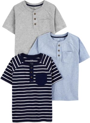 Simple Joys by Carter’s Baby Boys’ 3-Pack Short-Sleeve Tee Shirts