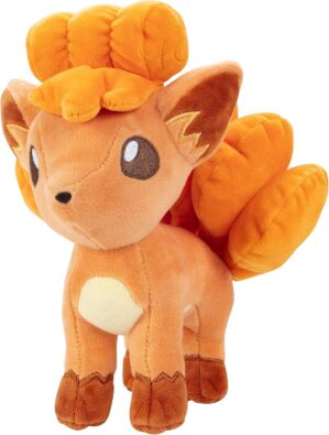 Pokemon Vulpix 8″ Plush – Officially Licensed – Generation One Figure – Authentic Soft Stuffed Animal Toy – Easter Basket Stuffer Gift for Kids, Boys, Girls – 2+