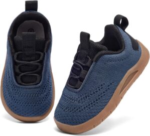 MORENDL Toddler Slip On Sneakers Baby Walking Shoes Non-Slip Breathable Boys & Girls Tennis Shoes Infant Running Shoes