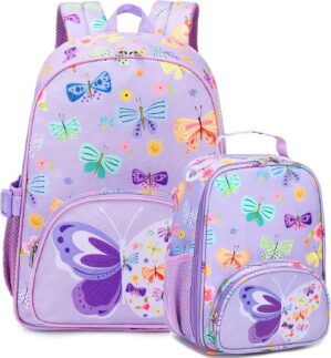 Backpack for Kids Boys Girls Preschool Kindergarten Bookbag Set with Lunch Box Toddler School Bag