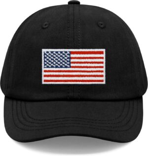 Sarfel Toddler Baseball Cap – USA Flag Design, American Style, Infant & Kids Sizes