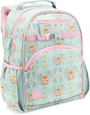 Simple Modern Medium Toddler Backpack for School Girls and Boys | Kindergarten Elementary Kids Backpack | Fletcher Collection | Kids – 15″ tall | Fox and the Flower