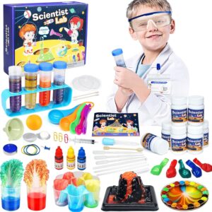 Kids Science Kit STEM Toys – Science Kits for Kids Age 6-8-12, 36 Science Lab Experiments Educational Games, 60+ PCS Science Toys, Christmas, Birthday Gift for 6-12 Year Old Boys Girls