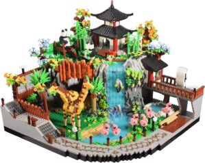 Micro Mini Blocks Animals Building Model Set Animals Creative Architecture Zoo Park Building Sets Toys Present for Adult and Kids 14+ 5000PCS