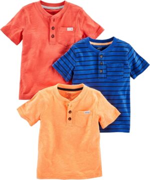 Simple Joys by Carter’s Baby Boys’ 3-Pack Short-Sleeve Tee Shirts