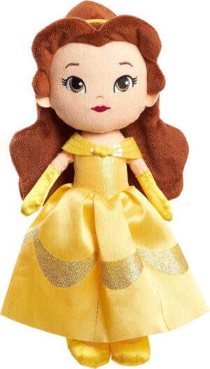 Disney Princess So Sweet 12-Inch Plush Belle in Yellow Dress, Beauty and the Beast, Kids Toys for Ages 3 Up by Just Play