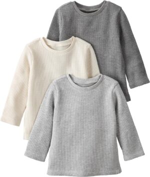 little planet by carter’s Baby 3-Pack Tops Made with Organic Cotton