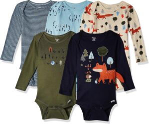 Gerber baby-boys 5-pack Short Sleeve Variety Onesies Bodysuits