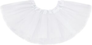 Toddler Tutus for Girls Baby Tutu 5 Layers Girls Tutu Skirt Kids Infant Tutu Girls Tulle Ballet Dance Tutu Skirt 0-8T