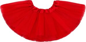 Toddler Tutus for Girls Baby Tutu 5 Layers Girls Tutu Skirt Kids Infant Tutu Girls Tulle Ballet Dance Tutu Skirt 0-8T