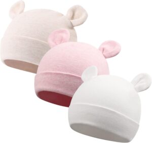 Cotton Newborn Baby Girls Hat Spring Newborn Boys Hat Cute Rabbit Infant Beanie