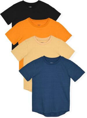 Studio 3 Boys’ Four-Pack Assorted Color T-Shirts