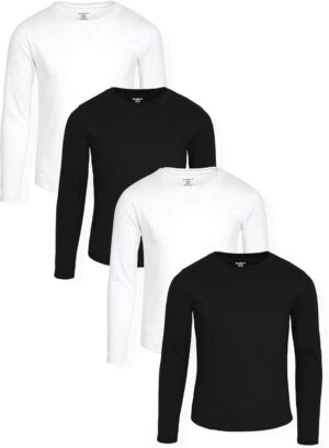 Studio 3 Boys’ Four-Pack Assorted Color T-Shirts