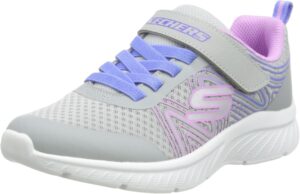 Skechers Unisex-child Microspec Plus – Swirl Sweet Sneaker