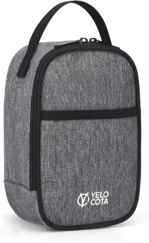 Mini Thermal Bag, Snack Bag, Insulated Lunch Bag, Lunch Cooler Bags, Exact Designed for Insulated Food Jar below 27oz, Lunch Tote Bag for Child,Men,Women …