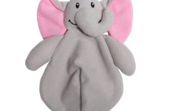 J.L. Childress BooBooZoo Reusable Kids Ice Pack – Soft Buddy Compress, First Aid Cool Pack for Babies & Toddlers, for Minor Injuries, Bumps, Aches, & Bruises – Elephant