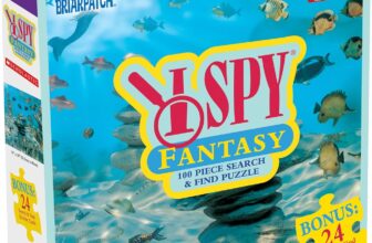 Briarpatch, I SPY Fantasy 100 Piece Search and Find Jigsaw Puzzle, Based On Search and Find Books, Preschool Learning for Kids