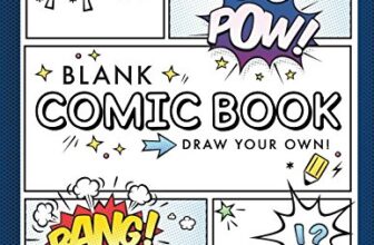 Blank Comic Book (Draw Your Own Comics): A Large Notebook and Sketchbook for Kids and Adults to Draw Comics and Journal