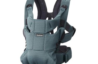 BabyBjörn Baby Carrier Free, 3D mesh, Sage Green