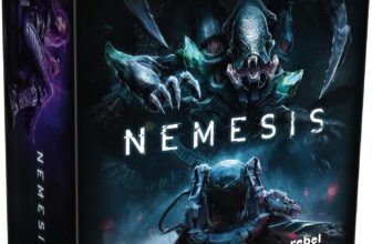 Rebel Studio Nemesis Board Game – Sci-Fi Horror Adventure! Detailed Miniatures, Cooperative & Strategy Gameplay, Space Survival Challenge, Ages 14+, 1-5 Players, 1-2 Hour Playtime