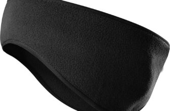 JOEYOUNG Fleece Ear Warmers for Men Women Kids – Winter Headband Ear Muffs Ear Covers for Cold Weather Running Cycling Ski