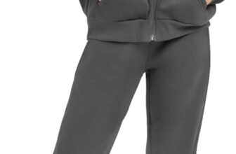 Stelle Girls Athletic Sweatsuit 2 Pieces Sweatshirts and Pant Long Sleeve Zip Up with Pockets Outfits Set